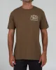 Salty Crew Stealth S/S Standard Tee - MOCHA HEATHER sold by Sun Diego Boardshops