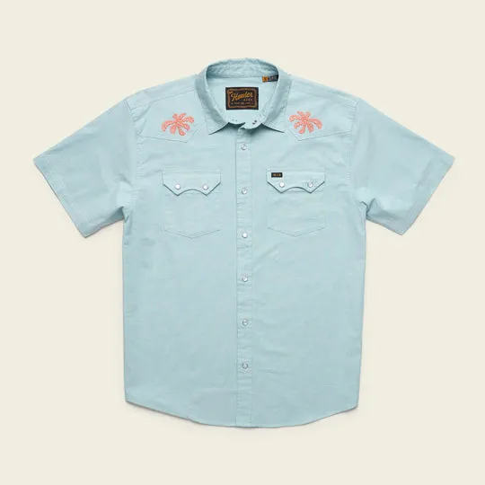 HOWLER BROS Crosscut Deluxe Shortsleeve Shirt - NILE BLUE sold by Sun Diego Boardshops