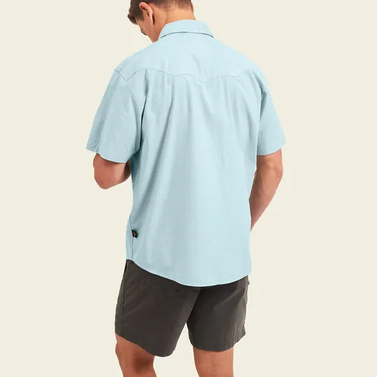 HOWLER BROS Crosscut Deluxe Shortsleeve Shirt - NILE BLUE sold by Sun Diego Boardshops product image thumbnail 2