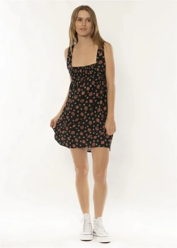 Sisstrevolution BEACH CRUISE WOVEN TANK DRESS - Black sold by Sun Diego Boardshops