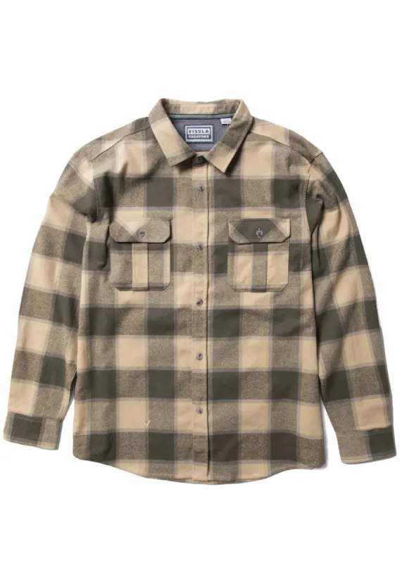 Vissla Creators Innovators Eco Ls Flannel - Tarp sold by Sun Diego Boardshops