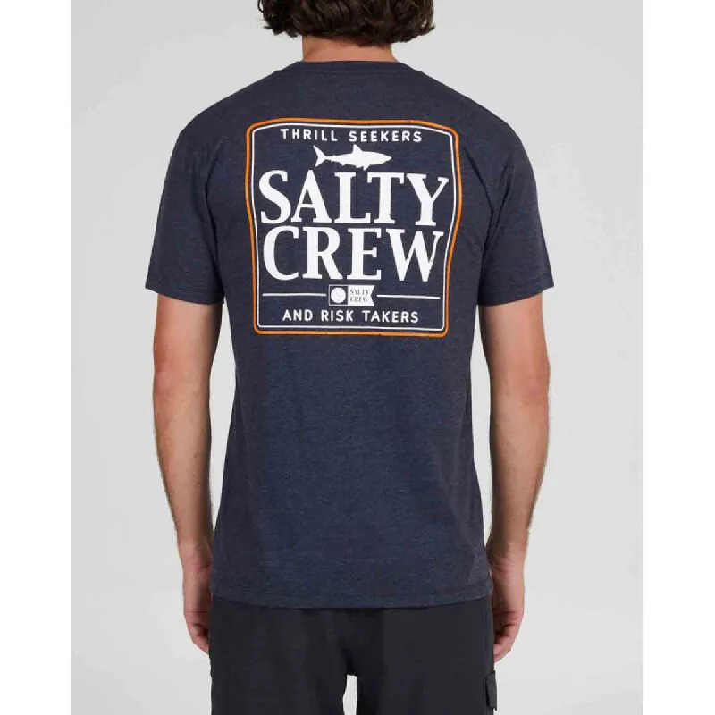 Salty Crew Coaster Premium Tee - Navy Heather sold by Sun Diego Boardshops