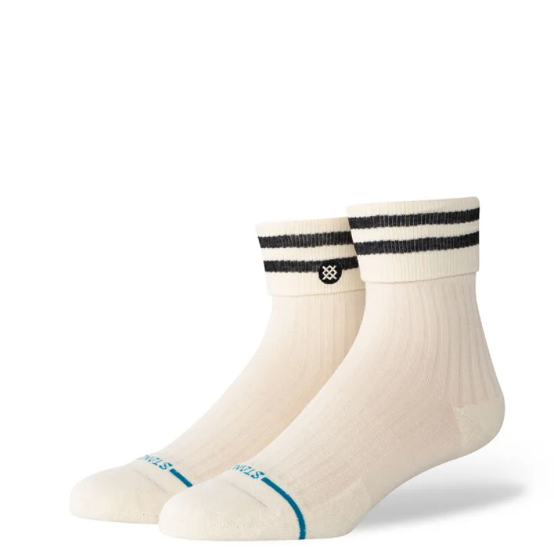 Stance Roll Cuff Cotton Quarter Socks - CANVAS sold by Sun Diego Boardshops