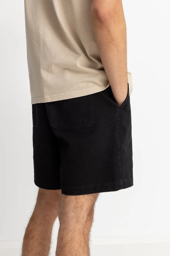 Rhythm Denim Essential Short - WORN BLACK sold by Sun Diego Boardshops product image thumbnail 3