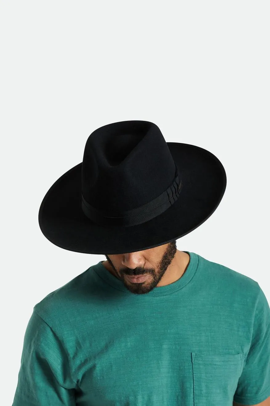 Reno Fedora - Black/Black sold by Sun Diego Boardshops product image thumbnail 5