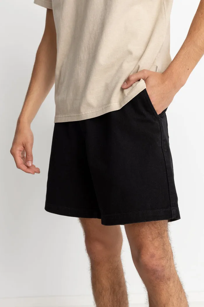 Rhythm Denim Essential Short - WORN BLACK sold by Sun Diego Boardshops product image thumbnail 2