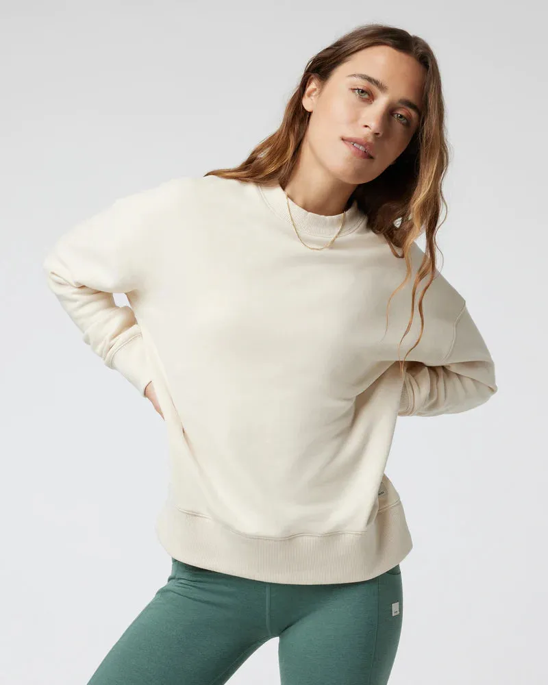 VUORI Sedona Weekender Crew -MILKWEED sold by Sun Diego Boardshops