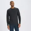Vuori Long-Sleeve Strato Tech Tee - Charcoal Heather sold by Sun Diego Boardshops