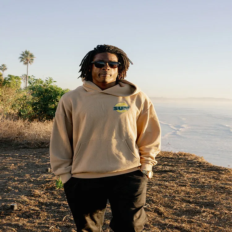 SunDiego Surf Rise Pullover Hoodie- Sandstone sold by Sun Diego Boardshops product image thumbnail 2