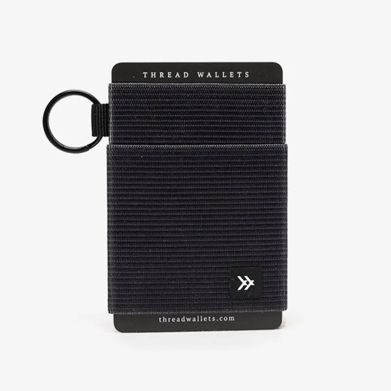 THREAD Elastic Wallet - Black sold by Sun Diego Boardshops