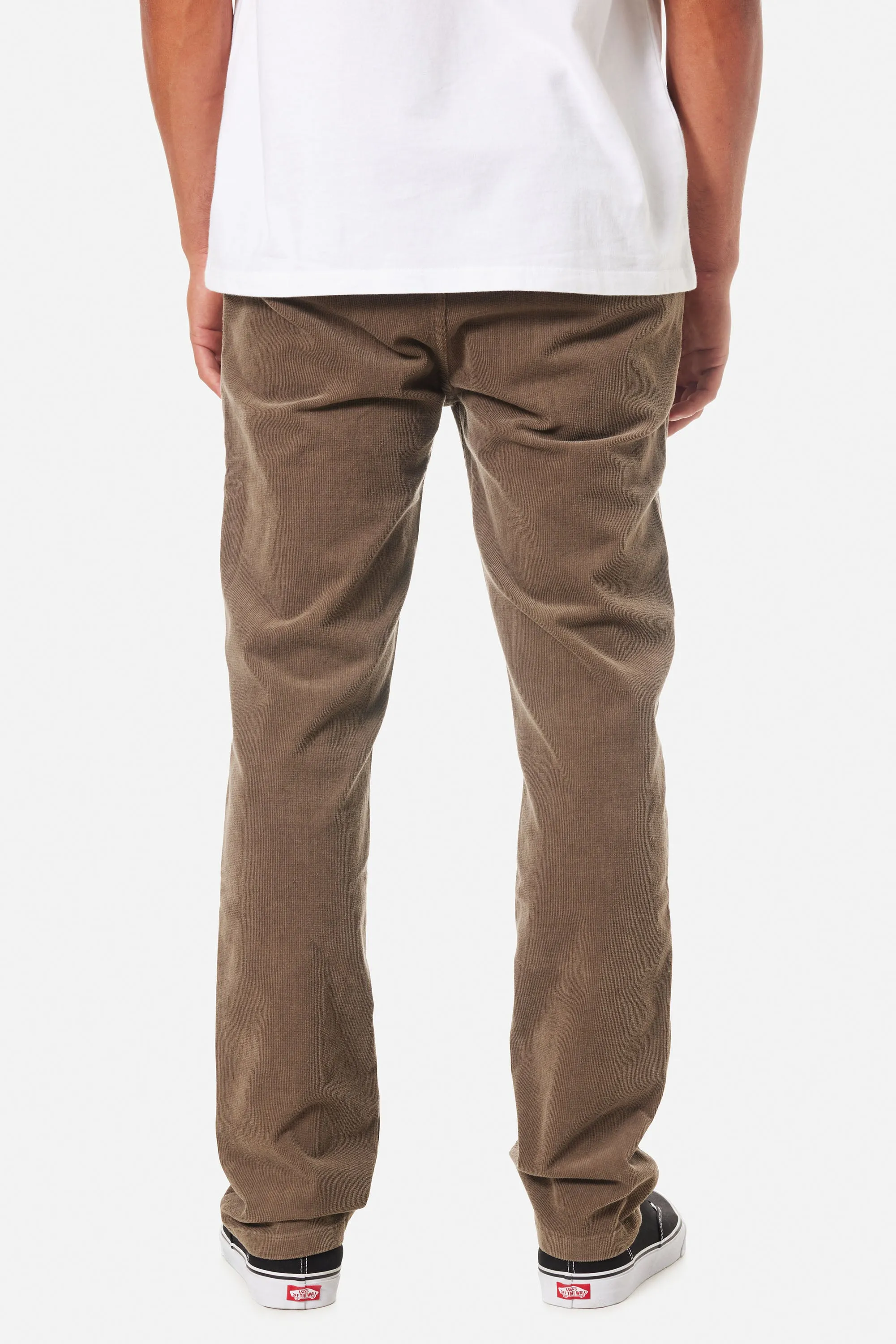 KATIN PIPELINE CORDUROY PANT - GRAVEL sold by Sun Diego Boardshops product image thumbnail 2