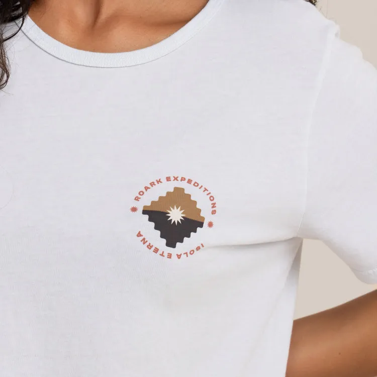 Roark Isola Eterna Everyday Premium Tee - PALE SKY sold by Sun Diego Boardshops product image thumbnail 4