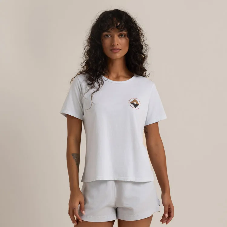 Roark Isola Eterna Everyday Premium Tee - PALE SKY sold by Sun Diego Boardshops product image thumbnail 2