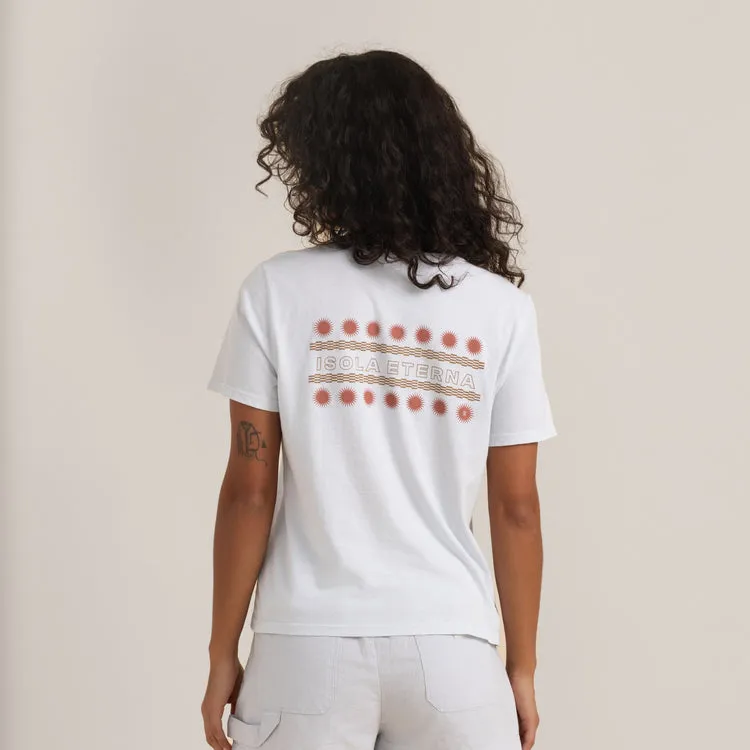 Roark Isola Eterna Everyday Premium Tee - PALE SKY sold by Sun Diego Boardshops