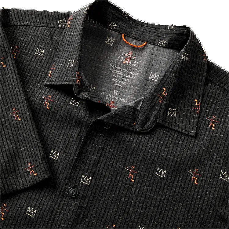 Roark Bless Up Breathable Stretch Shirt - Black sold by Sun Diego Boardshops product image thumbnail 4