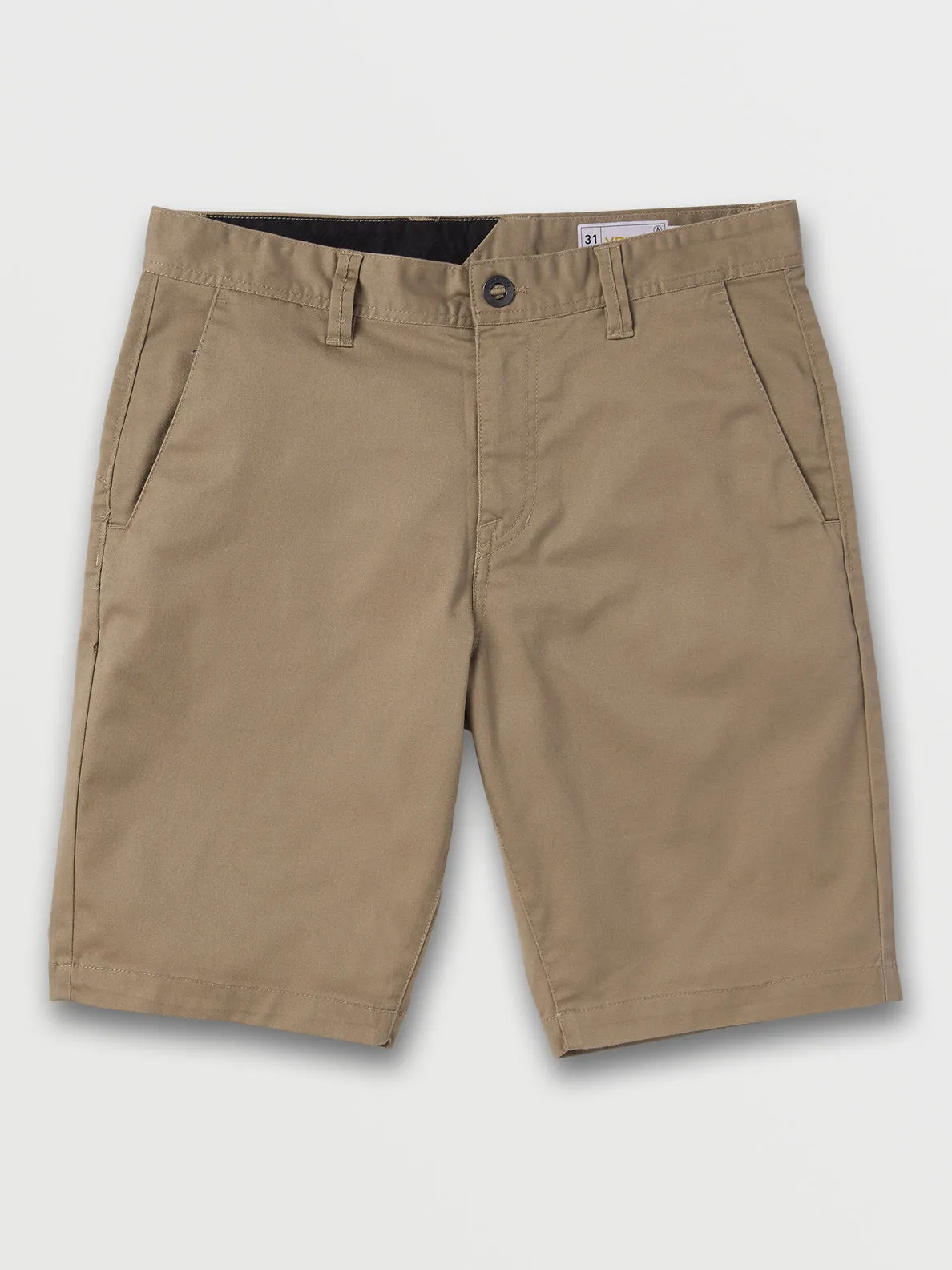Volcom Frickin Modern Stretch Shorts - Khaki sold by Sun Diego Boardshops