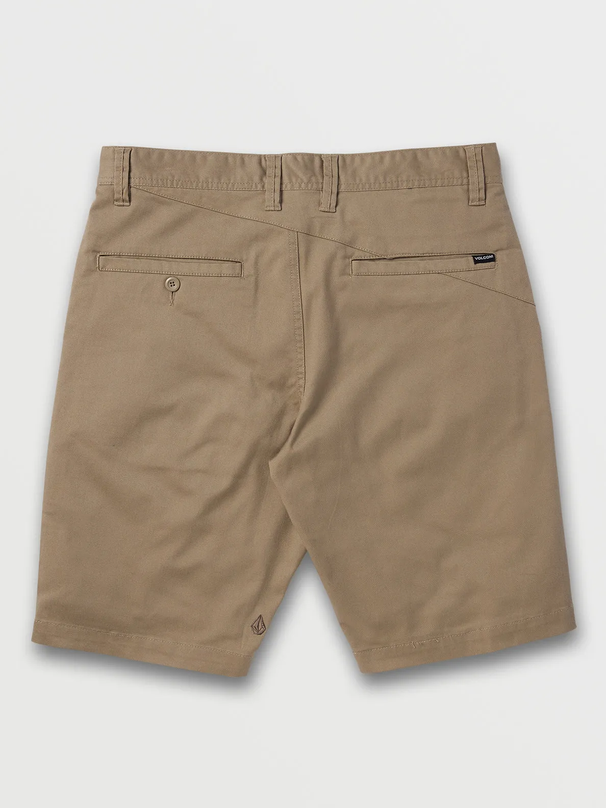 Volcom Frickin Modern Stretch Shorts - Khaki sold by Sun Diego Boardshops product image thumbnail 2