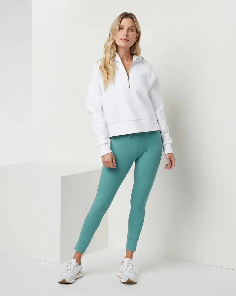 VUORI Restore Half Zip Hoodie - WHITE sold by Sun Diego Boardshops product image thumbnail 4