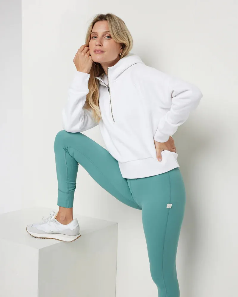 VUORI Restore Half Zip Hoodie - WHITE sold by Sun Diego Boardshops product image thumbnail 2