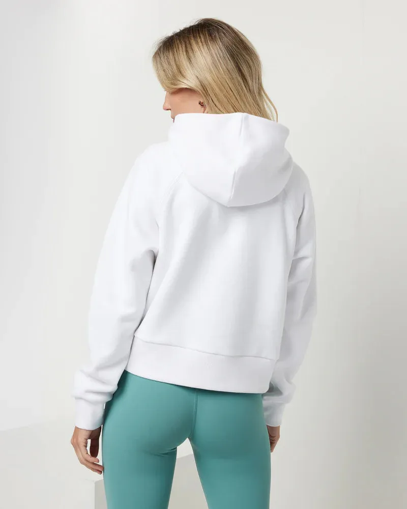 VUORI Restore Half Zip Hoodie - WHITE sold by Sun Diego Boardshops product image thumbnail 3