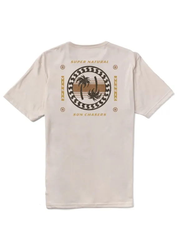 Vissla Upside Down Organic Pkt Tee - Bone sold by Sun Diego Boardshops
