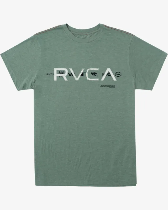 RVCA Men's Big All Brand T-Shirt - JADE sold by Sun Diego Boardshops