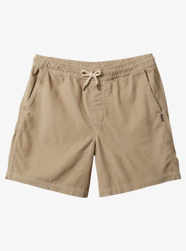 Quiksilver Taxer Corduroy Shorts - PLAZA TAUPE sold by Sun Diego Boardshops