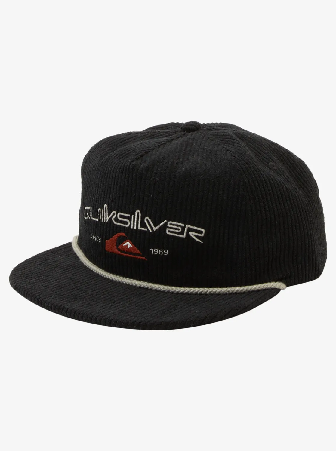 Quiksilver Cordonado Trucker Hat - Black sold by Sun Diego Boardshops
