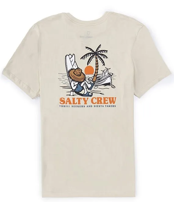 Salty Crew Siesta White L/S Premium Tee - bone sold by Sun Diego Boardshops