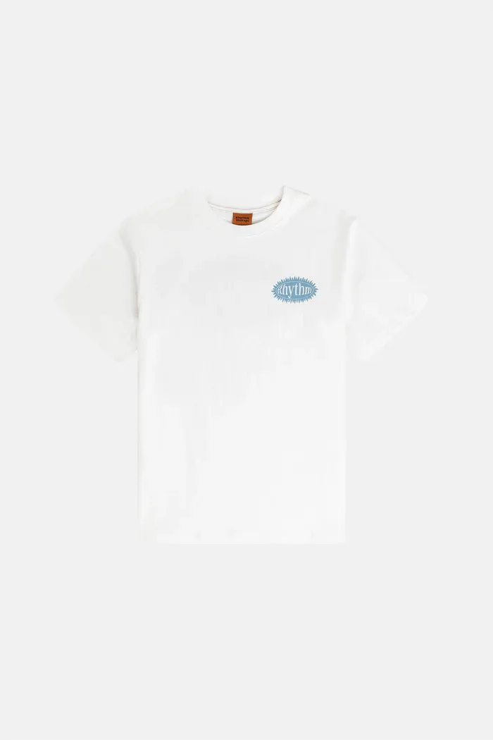 Rhythm Ritmo Printed Vintage SS T Shirt - VINTAGE WHITE sold by Sun Diego Boardshops product image thumbnail 3