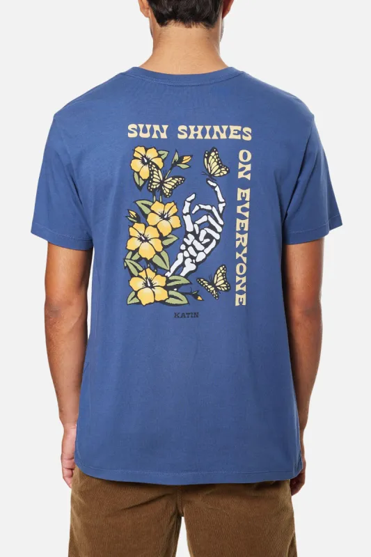 Katin Monarch Tee - Washed Blue sold by Sun Diego Boardshops