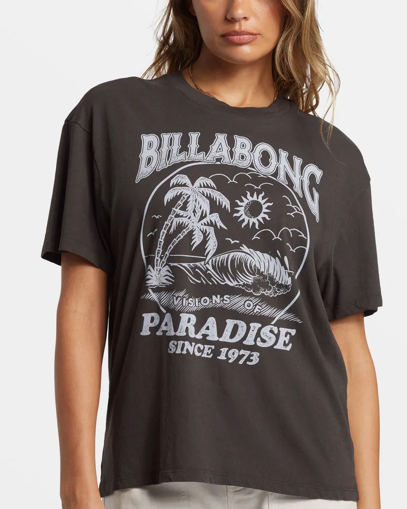 Billabong Paradise Is Here T-Shirt - OFF BLACK sold by Sun Diego Boardshops product image thumbnail 2
