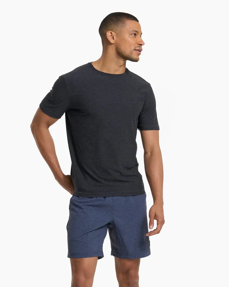 Vuori Strato Tech Tee - Charcoal Heather sold by Sun Diego Boardshops product image thumbnail 3