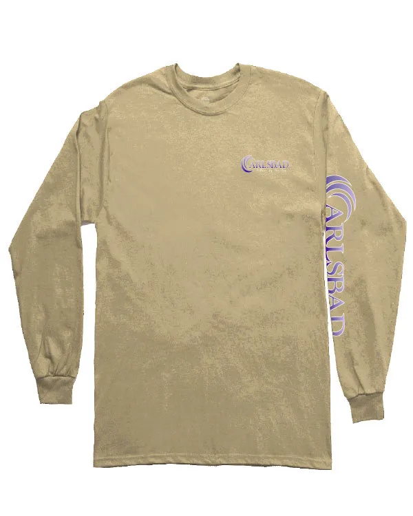 SunDiego Carlsbad Village Long Sleeve Tee - Vintage Gold sold by Sun Diego Boardshops product image thumbnail 2