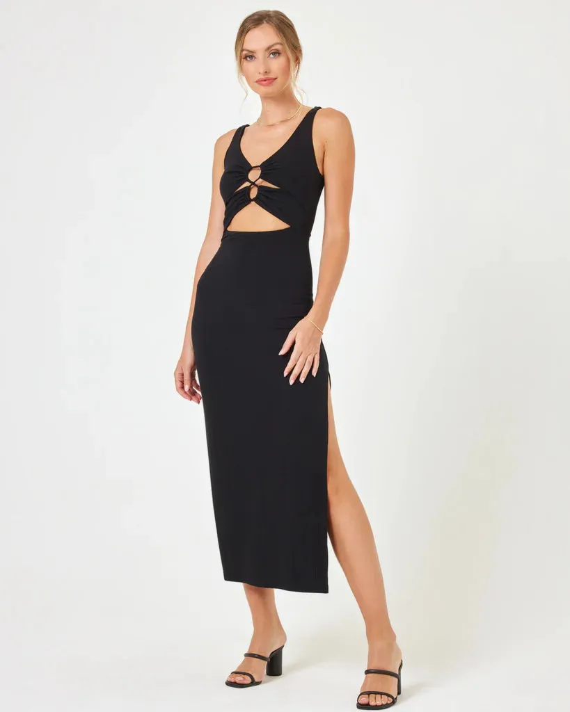 LSpace Camille Dress - Black sold by Sun Diego Boardshops product image thumbnail 2