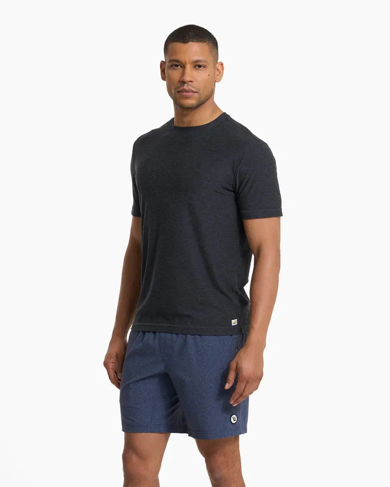 Vuori Strato Tech Tee - Charcoal Heather sold by Sun Diego Boardshops product image thumbnail 2