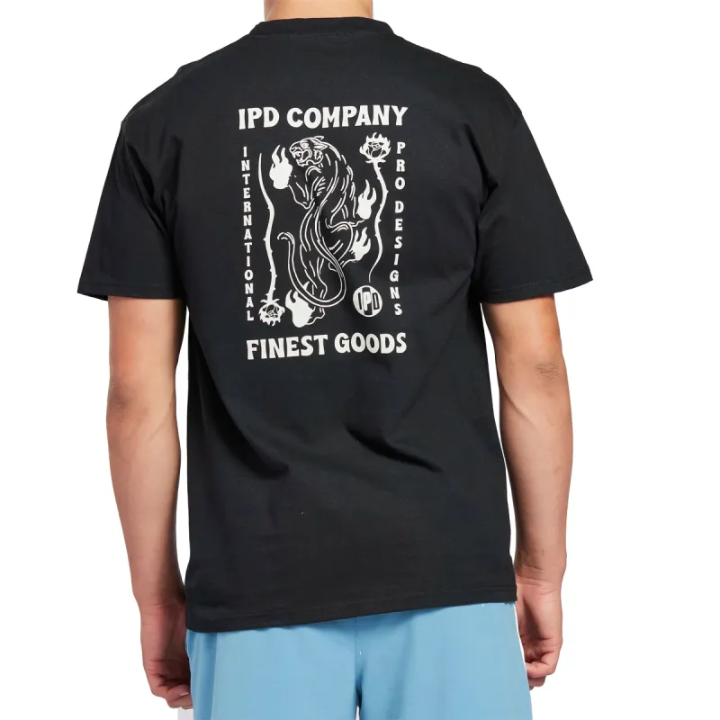 IPD Rose Panther Heavyweight Tee - Black sold by Sun Diego Boardshops