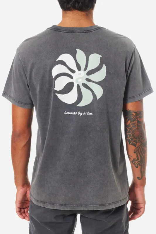 KATIN TOGETHER TEE - BLACK SAND WASH made by Sun Diego Boardshops