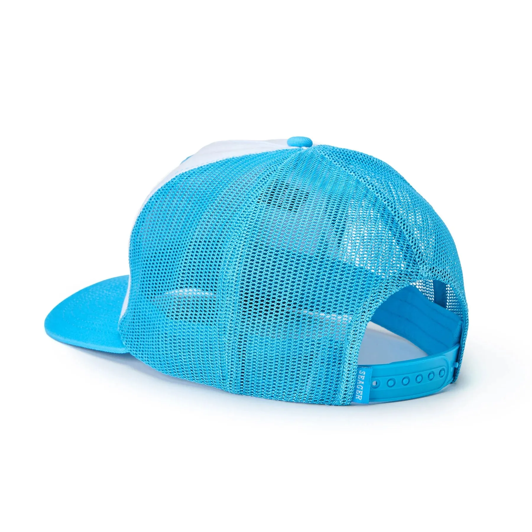 Seager Buckys Trucker Snapback - Light Blue/White sold by Sun Diego Boardshops product image thumbnail 2