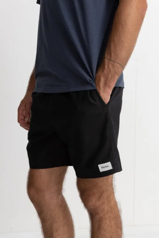 Rhythm Classic Linen Jam - VINTAGE BLACK sold by Sun Diego Boardshops