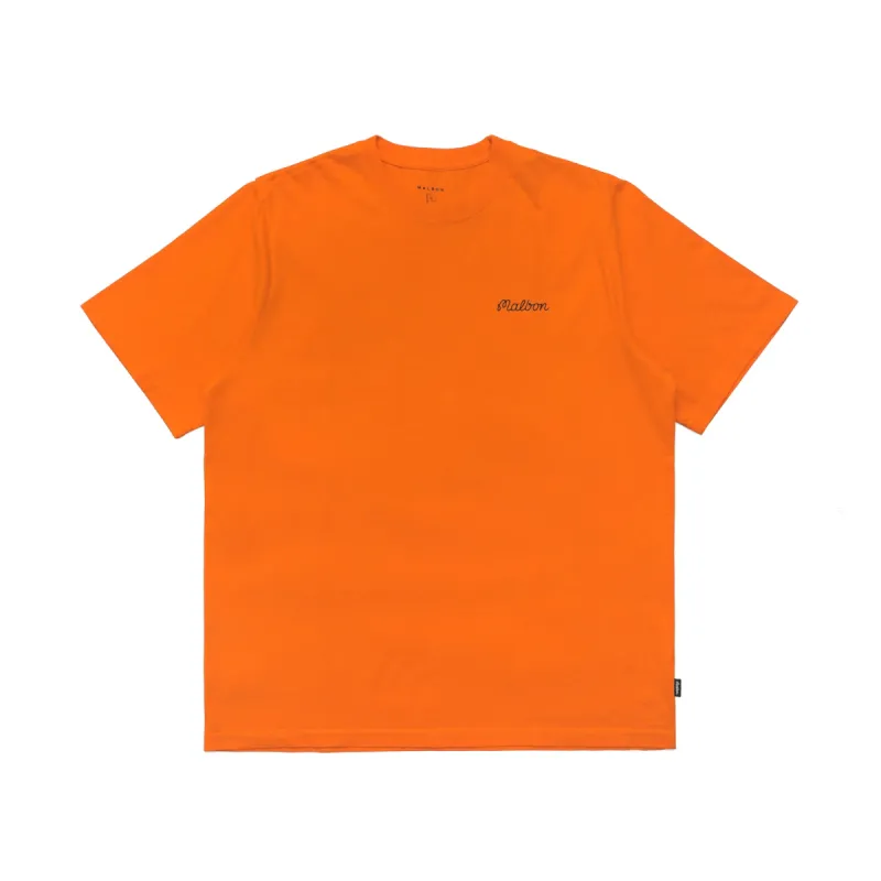 Malbon Golf Baldwin Buckets Knockout Tee - Safety Orange made by Sun Diego Boardshops