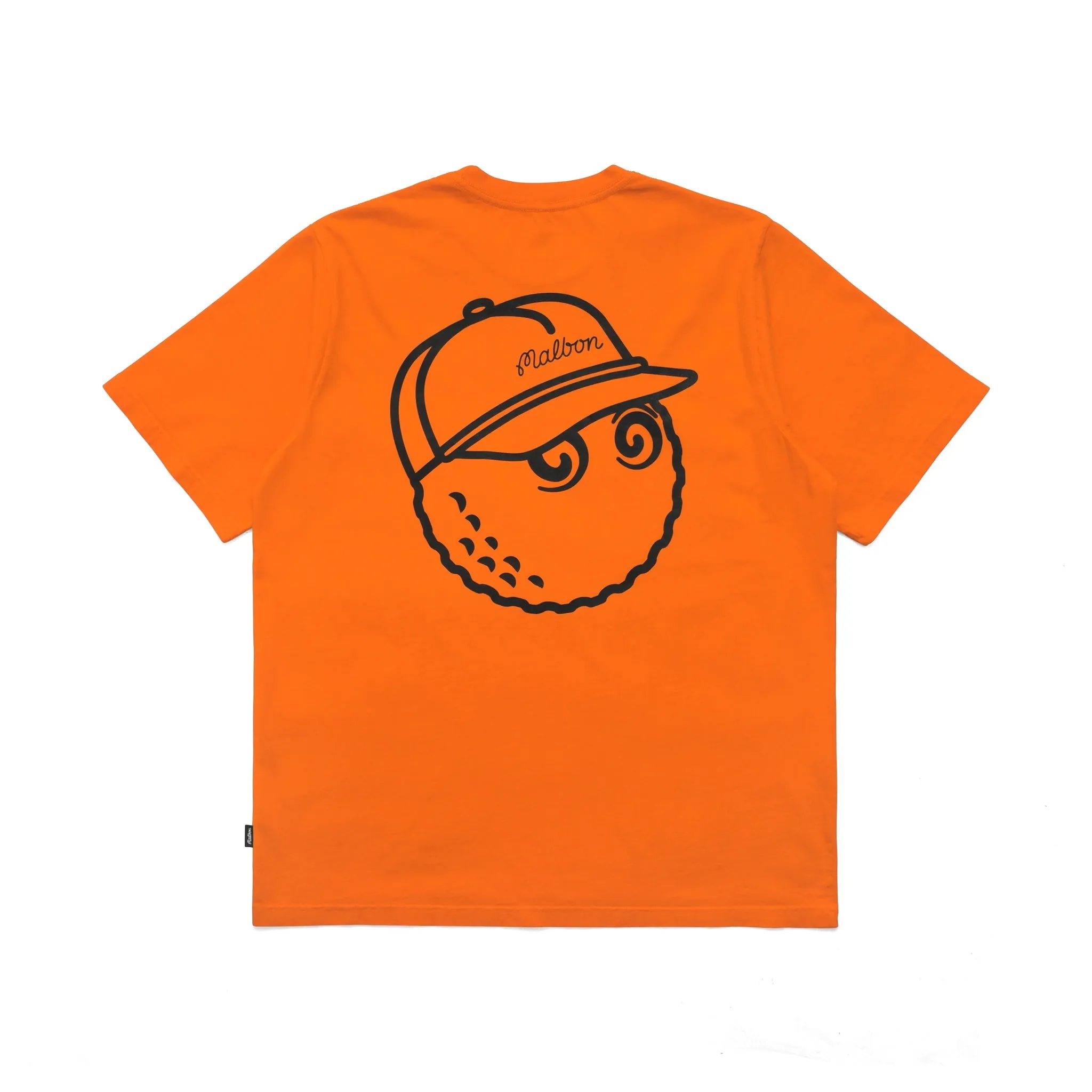 Malbon Golf Baldwin Buckets Knockout Tee - Safety Orange sold by Sun Diego Boardshops product image thumbnail 2