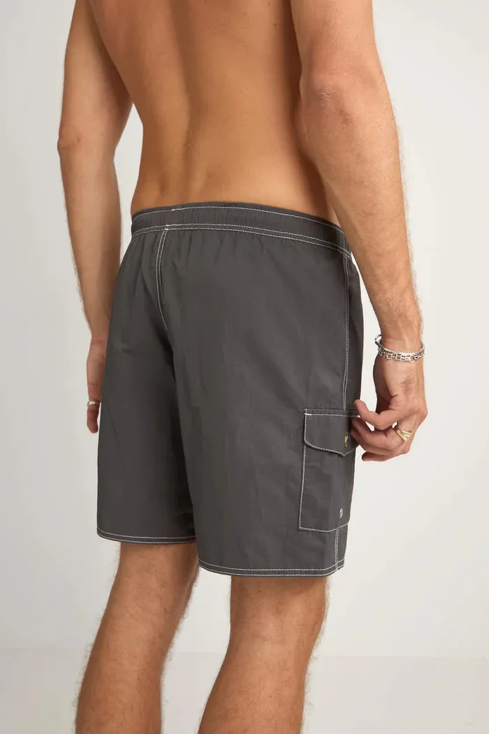 Rhythm Patch Beach Short - Black sold by Sun Diego Boardshops product image thumbnail 3
