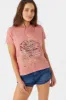O'Neill Traveler Tee - Canyon Rose sold by Sun Diego Boardshops