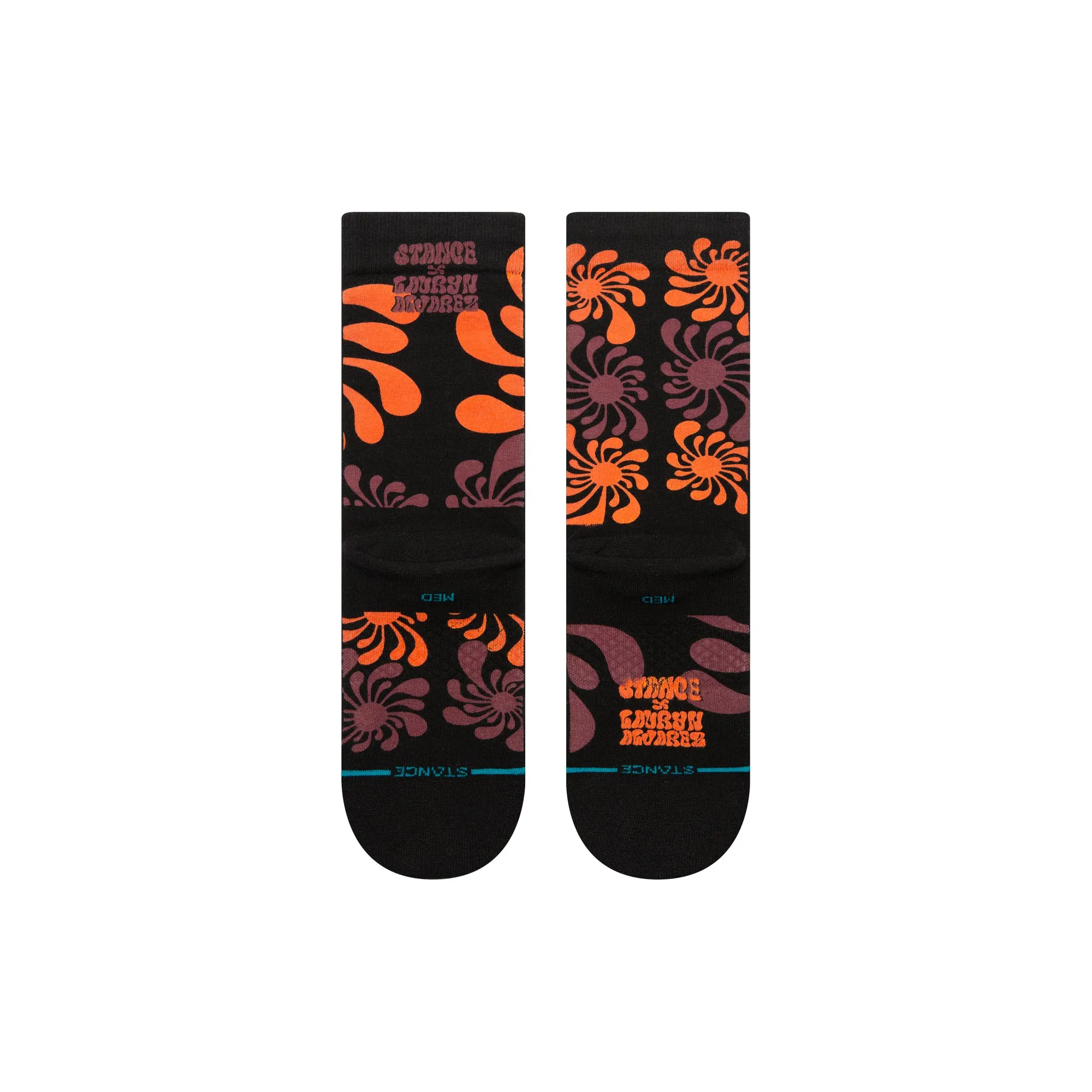 Stance Lauryn Alvarez X Stance Crew Socks - Black sold by Sun Diego Boardshops product image thumbnail 3