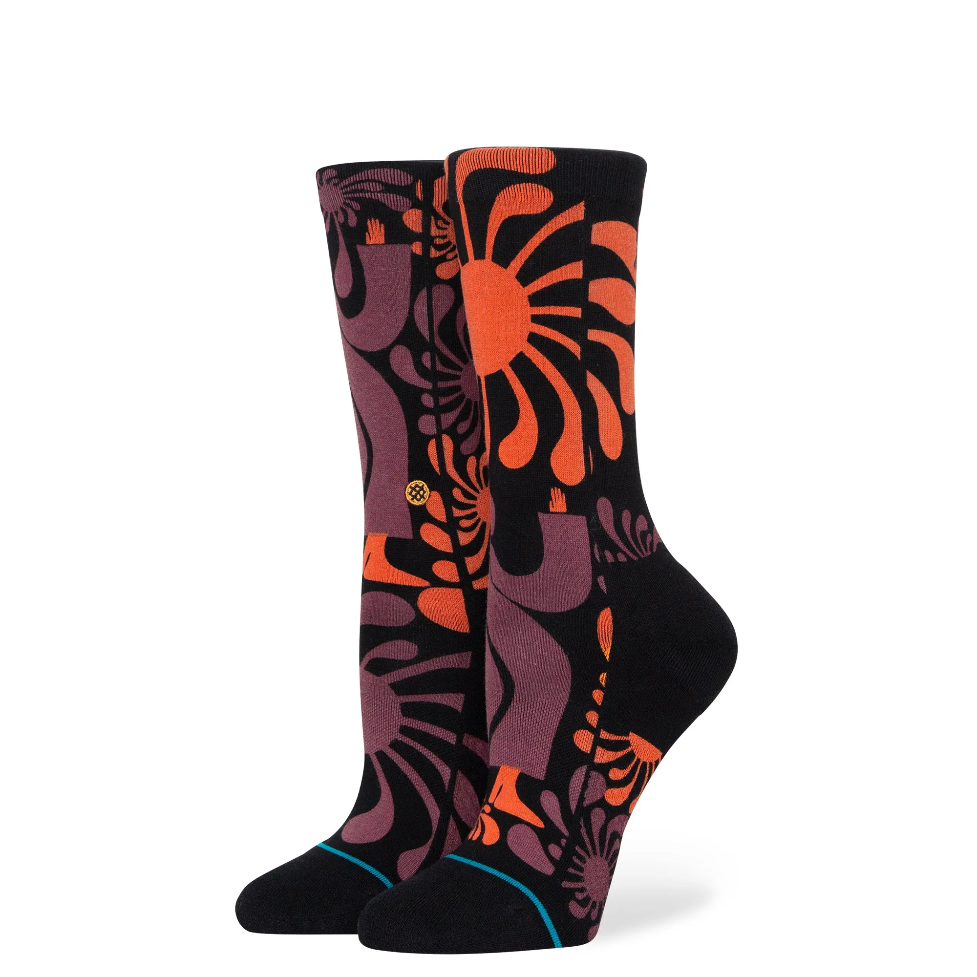Stance Lauryn Alvarez X Stance Crew Socks - Black sold by Sun Diego Boardshops