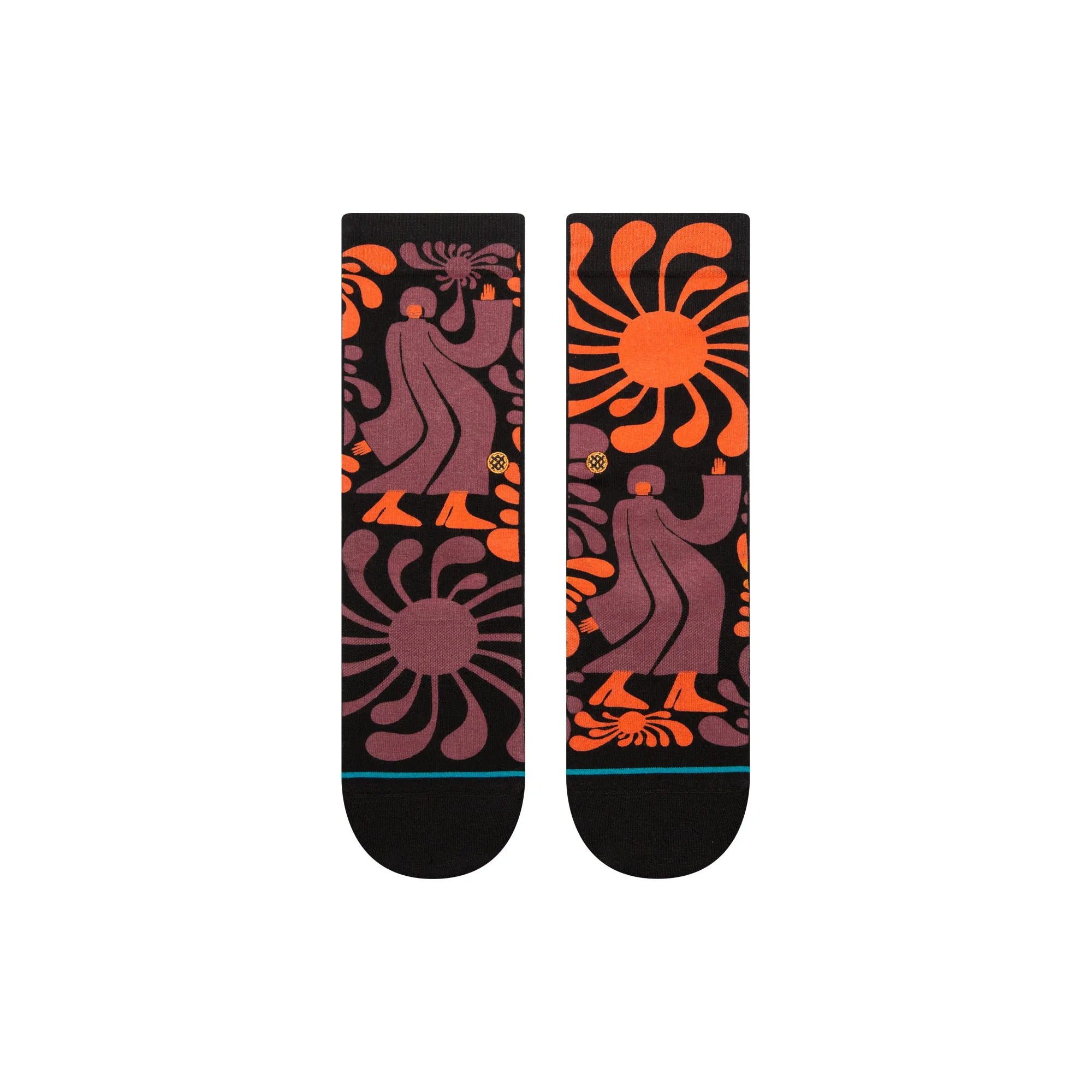 Stance Lauryn Alvarez X Stance Crew Socks - Black sold by Sun Diego Boardshops product image thumbnail 2