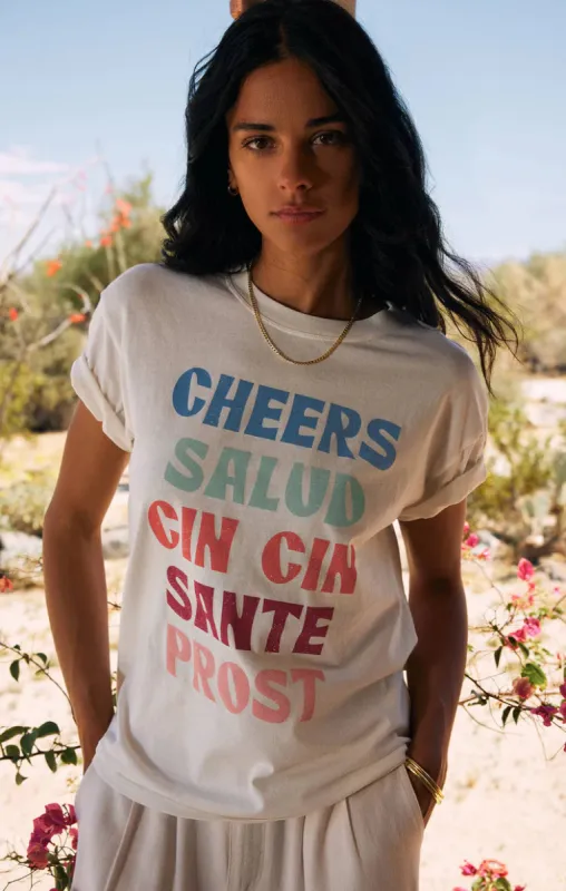 Z-Supply CHEERS BOYFRIEND TEE - SEA SALT sold by Sun Diego Boardshops