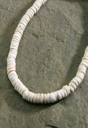 MAUNA KAI Shell Necklace Large White Puka - ASSORTED sold by Sun Diego Boardshops