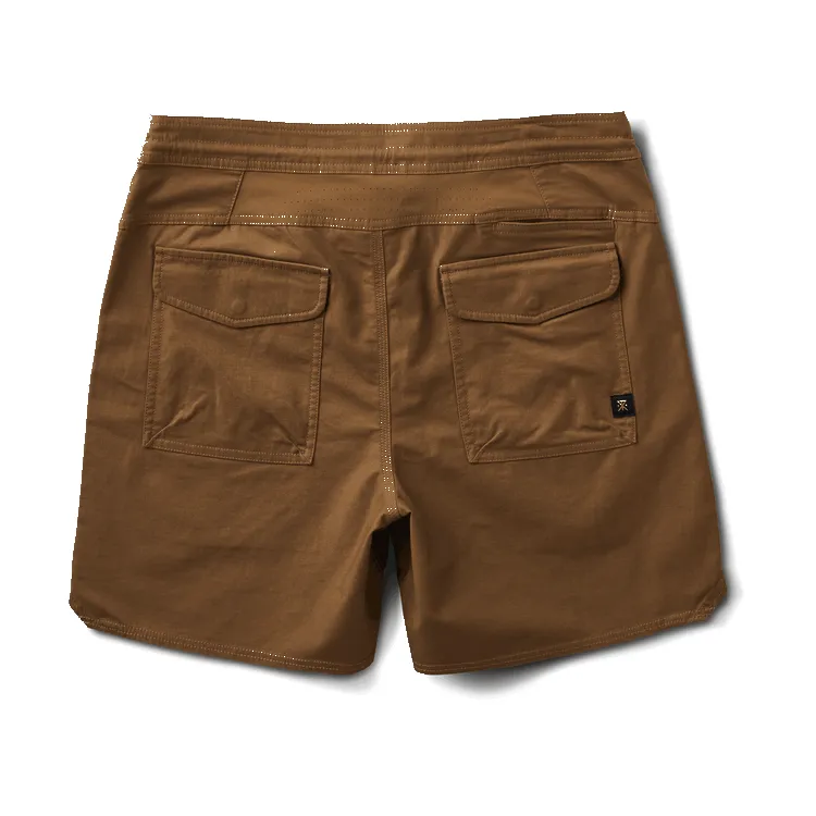 ROARK Layover Traveler Shorts 17" - DARK KHAKI sold by Sun Diego Boardshops product image thumbnail 2